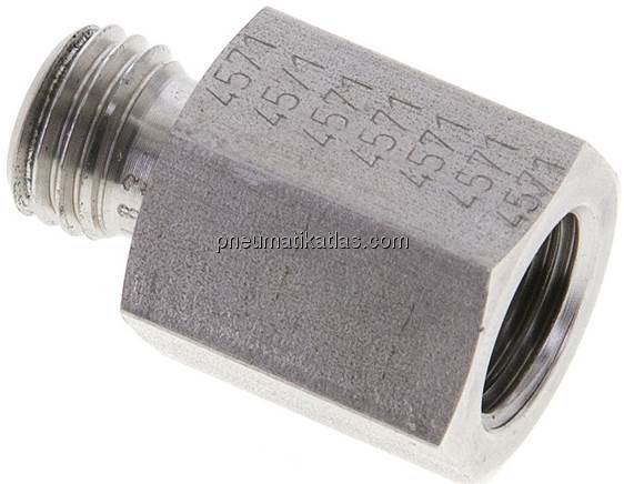 Aufschraub-Schneidringverschr. G 1/4"-6 L (M12x1,5), ohne Mutter & Schneidring, 