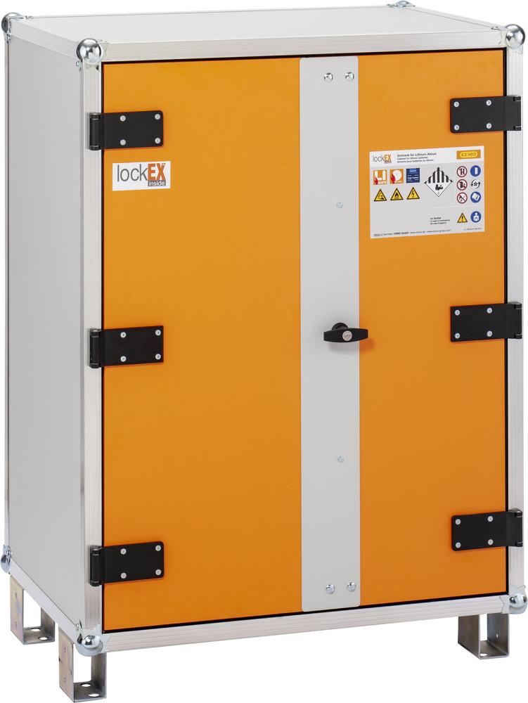 CEMO Akku-Ladeschrank Premium 8/10, 230V, mit Füßen