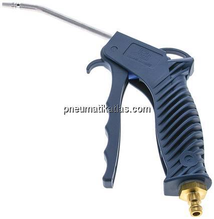 Kunststoff Ausblaspistole mit Verlängerungsrohr & Sicherheitsdüse