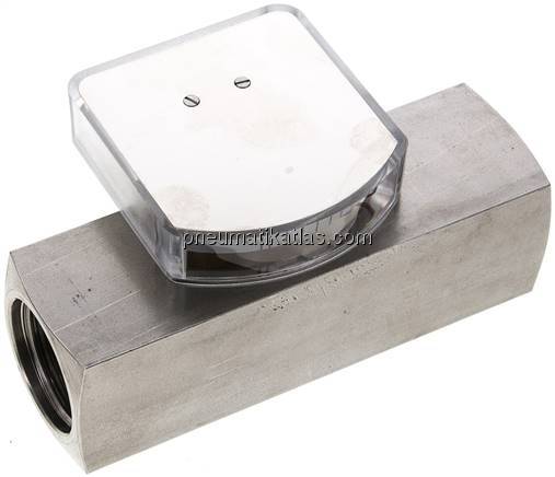 Durchflussmesser G 1" (IG), 0,5 - 1,5 l/min, 1.4571