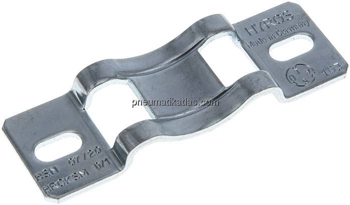 Konsole für Schlauchschellen bis 20mm, Rohr 40 - 62mm