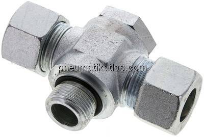 T-Schwenkverschraubung G 3/4"-20 S (M30x2), Stahl verzinkt