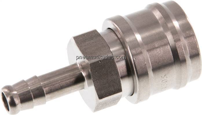 Kupplungsdose (NW7,2) 8 (5/16")mm Schlauch, Edelstahl