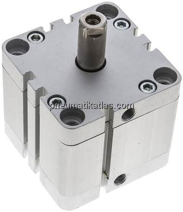 Kompaktzylinder, einfachwirkend, Kolben 63mm, Hub 25mm