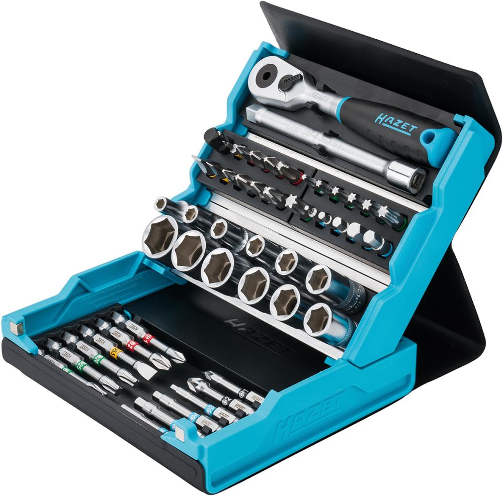 Steckschlüssel-Garnitur 1/4" 2200SC-2 50-teilig Hazet