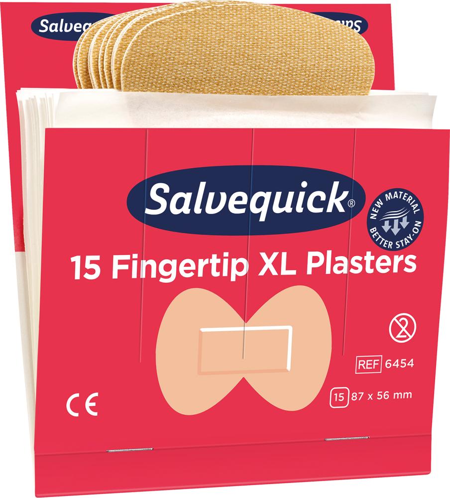 Salvequick Nachf.6x15Pfl.Fingerspitzen extra groß