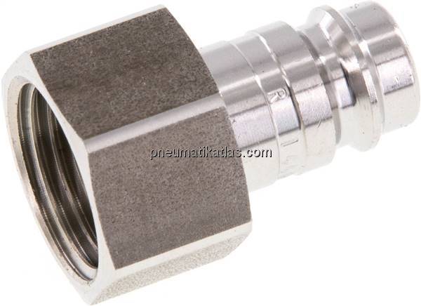 Kupplungsstecker (NW10) G 1/2"(IG), 1.4404