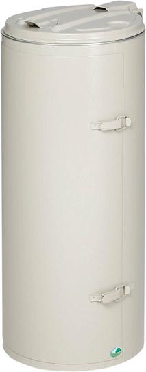 Abfallsammler-Einfachtür 70 l grau H 900 mm VAR