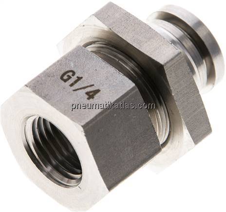 Schott-Steckanschluss mit IG. G 1/4"-10mm, IQS-ES LE