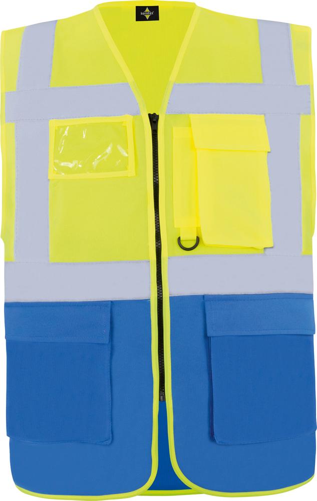 Wanrweste Hamburg gelb/blau Gr.3XL