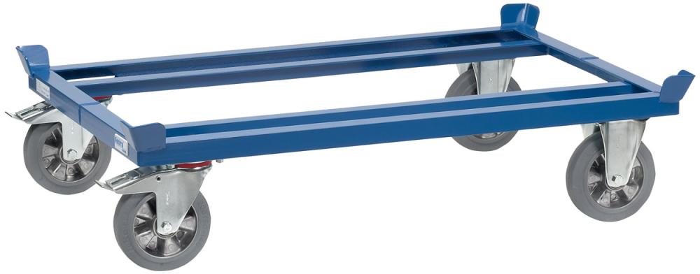 Paletten-Fahrgest. 22811 1200 kg Vollgummi-Elasticfetra