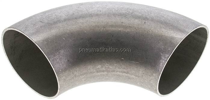 Rohrbogen Typ3, 88,9x2,3mm, 1.4541, geschweißt, EN 10253 Typ A (DIN 2605)