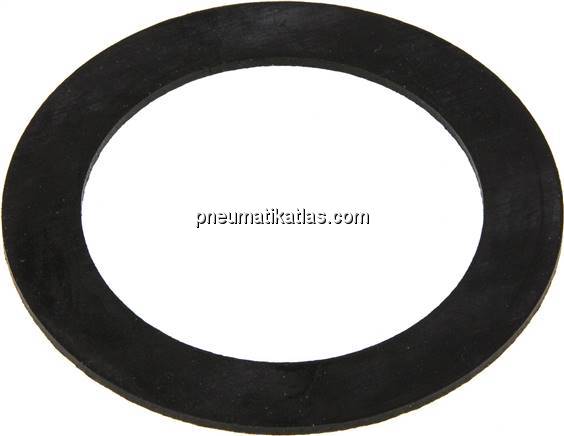 Dichtungen für PVC-U-Losflansche 63 mm (DN50), EPDM