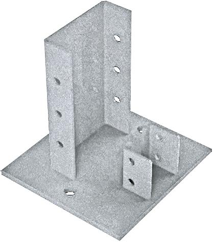 Fussplatte 10mm für Ständer - S665-C30