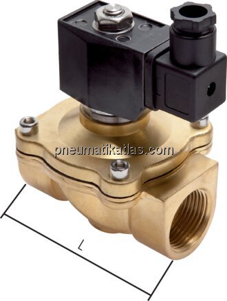 Exemplarische Darstellung: 2/2-Wege Magnetventil (