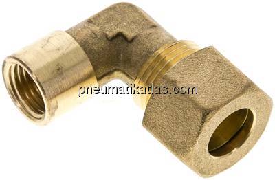 Winkel-Aufschraub-Klemmringverschr. G 1/4"-12 (M18x1,5)mm, Messing