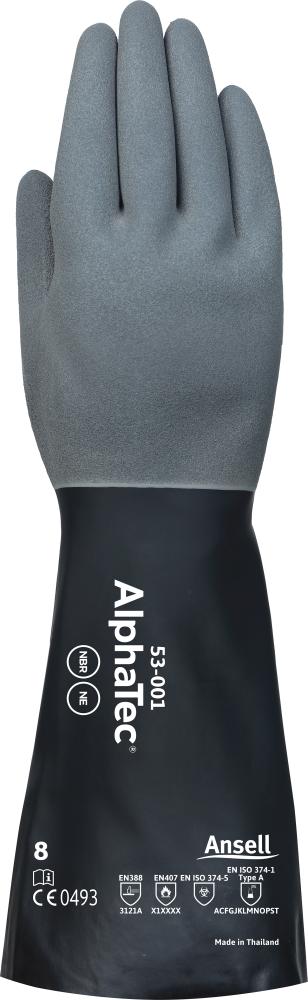 Handschuh AlphaTec 53-001,Gr.10