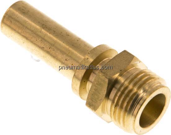 Gewindetülle, EN14420-5 G 1/2"-13 (1/2")mm, Messing