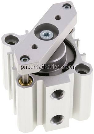 Kurzhubzylinder, verdrehgesichert, 40,Hub 10mm