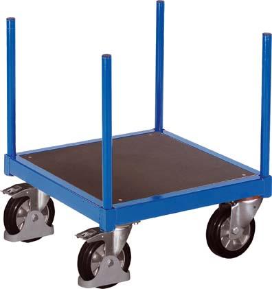 Langmaterialroller 1200kg700x700 mm Gummiräder VarioFit