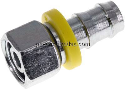 Steckanschluss 12 L Überwurfmutter, 12,7mm GSP-Schl.