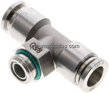 T-Steckanschluss G 3/8"-12mm, IQS-ES LE/IQS-PVDF