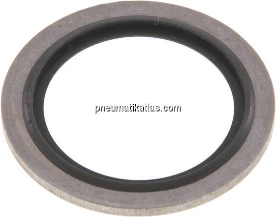 Hydraulik-Dichtring mit FKM-Einlage, für Gewinde G 3/4"