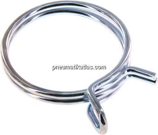 Draht-Nachspannschelle 57,4mm Spannbereich 56 - 58,8 mm