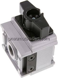 MULTIFIX Kugelhahn, einseitig Flanschanschluss, G 3/4", Multifix 5