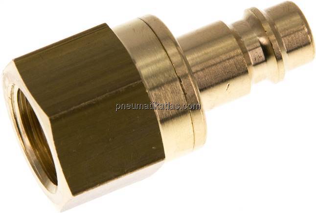 Kupplungsstecker (NW7,2) G 3/8"(IG), Messing