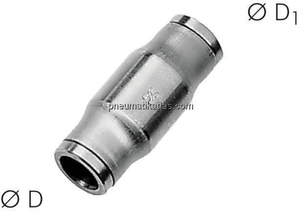 Exemplarische Darstellung: Gerader Steckverbinder,