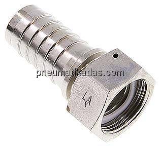 Schlauchtülle, DIN EN 14423 G 1-1/4"-32x48mm, 1.4301