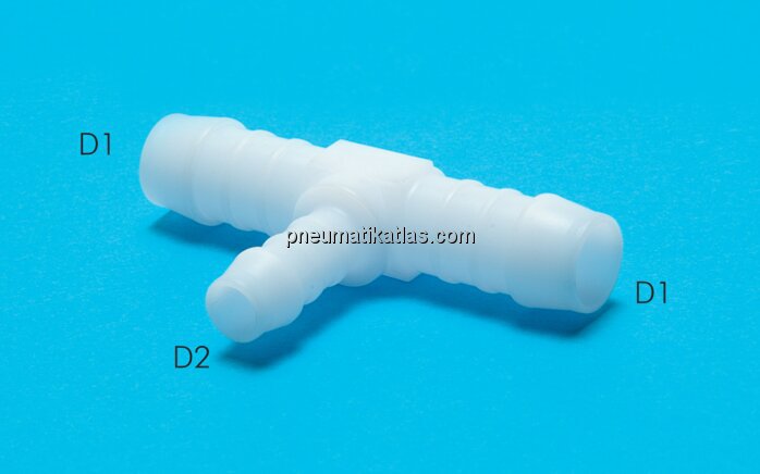 Exemplarische Darstellung: T-Schlauchverbinder red