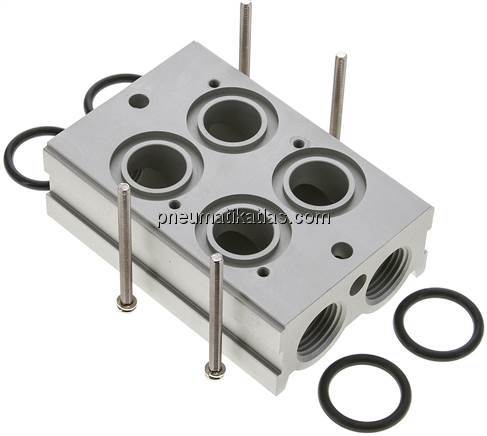 Reihenleiste (2-fach) für SF6000 (3/2-Wege)