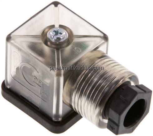 LED-Stecker Größe 3 (DIN/EN-A), 24 V AC/DC