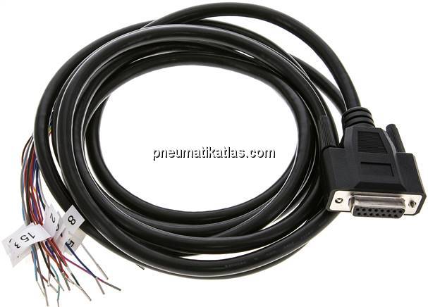 D-Sub Verbindungsleitung, 15-polig, 3 m