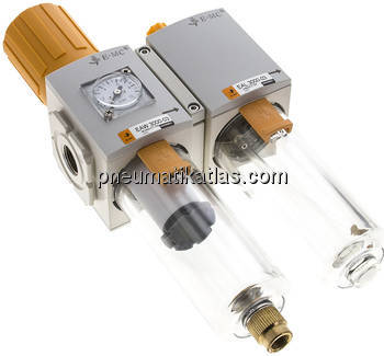 Eco-Line Wartungseinheit, G 3/8", Ablass halbautomatisch