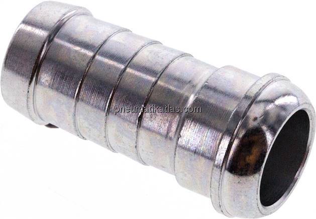 Schlauchnippel,60°-Dichtkegel,17 - 18mm f. M 26x1,5 -G 3/4"