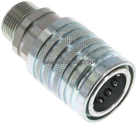 Steckkupplung ISO7241-1A, Muffe Baugr.3, 16 S (M24x1,5)