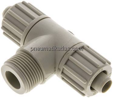 T-Verschraubung G 3/4"-16x10mm, Polypropylen