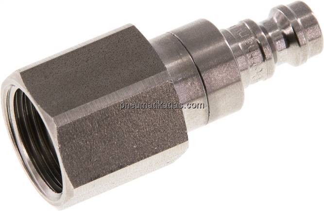 Kupplungsstecker (NW5) G 3/8"(IG), Edelstahl