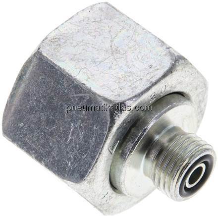 ORFS-Verschraubung UN 1-3/16"-12(IG)-UNF 9/16"-18(AG)