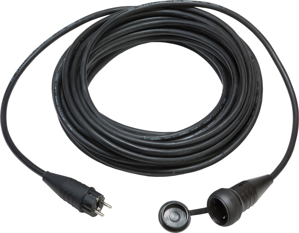 Schuko-Verlängerungskabel25m H07RN-F3G2,5 IP44 mit ABL Stecker+Kupplung Althoff