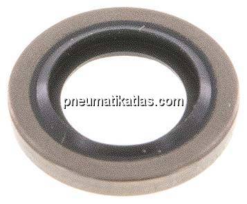 Hydraulik-Dichtring mit FKM-Einlage, für Gewinde G 1/8"