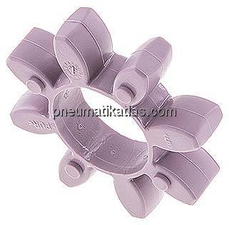 ROTEX-Zahnkranz, Gr. 38, Shore 98 A (violett)
