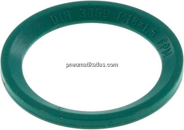 Profildichtung f.Schneidringverschr. M 18x1,5,FKM