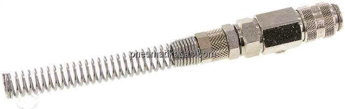 Kupplungsdose (NW5) 8x6mm Schlauch m. Knickschutz