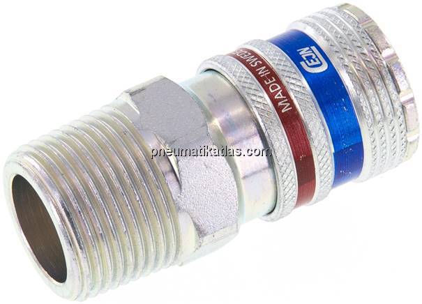 Sicherheits-Kupplungsdose (NW10) R 3/4"(AG), CEJN