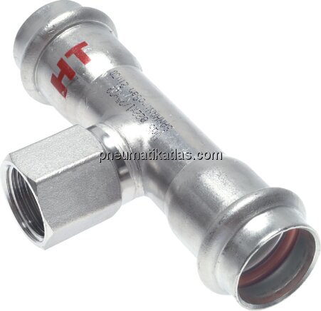 Exemplarische Darstellung: T-Stück mit Innenpresse