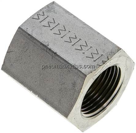 Hochdruck-Muffe NPT 3/4"-NPT 3/4", Stahl verzinkt